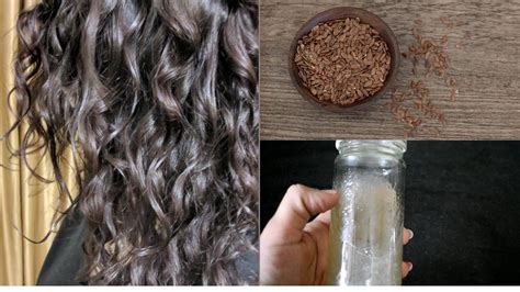 How to make your own natural hair gel.a super easy recipe for homemade hair gel that really works! DIY Flax Seed Gel | Homemade Hair gel for Frizz Free and ...