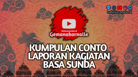 We did not find results for: 15+ CONTOH LAPORAN KAGIATAN BAHASA SUNDA - bahasasunda.id