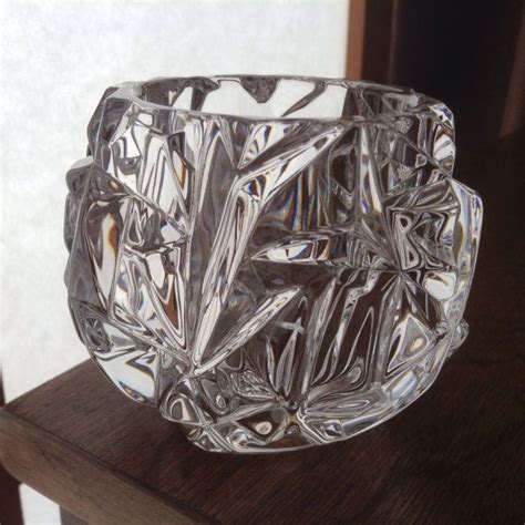 Tiffany & co triangular crystal votive candle holder. Tiffany & Co. Votive Candle Holder Crystal Votive by ...