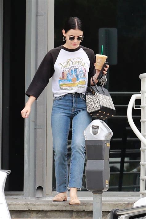 Truly adorable collections of , celebrity and hairstyle for perfect look. Lucy Hale Street Style 06/21/2019