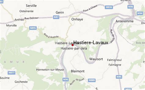 Les thèmes de l'occupation du sol et du bâti sont particulièrement bien mis en évidence dans cette cartographie topographique. Guide Urbain de Hastiere-Lavaux