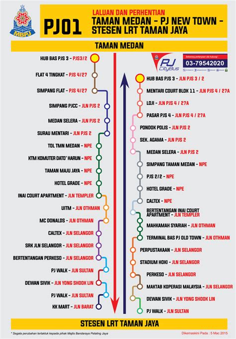 Bus routes serve a number of neighborhoods and even more destinations throughout our region. MBPJ on Twitter: "PERUBAHAN TENTANG LALUAN PJ CITY BUS ...