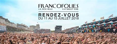 Attended the last night of the francofolies in which the orchestra played outdoors with several famous quebecoise singers. Les Francofolies accueilleront SUPREME NTM en juillet 2018 ...