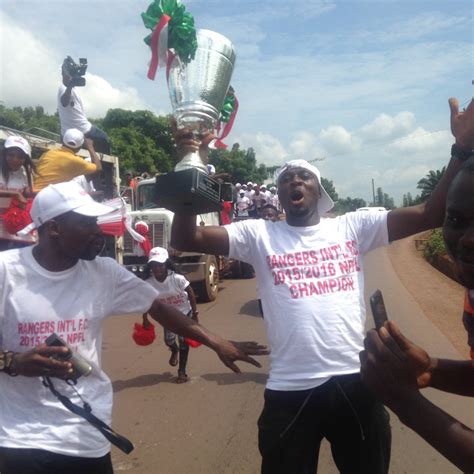 Captain festus austin is expected to lead his side in their quest for their first npfl trophy against. Parade Truck Used By Enugu Rangers During NPFL Trophy ...