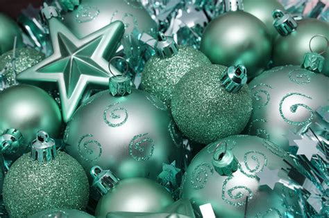Maybe you would like to learn more about one of these? Turquoise green Christmas ornaments - Powells Law