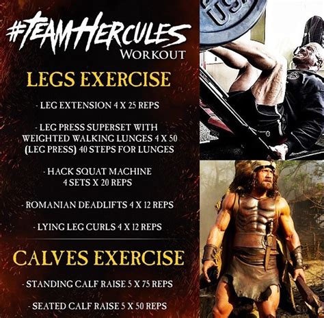 The rock workout plan will certainly get you there, but don't think for a second that the journey will be easy. The Rock Leg Workout