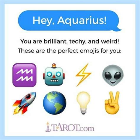 As for its look, it resembles the 69 number turned to the right. Emoji for Aquarius