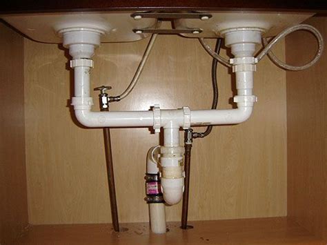 Plumbing a kitchen double sink with dishwasher and disposal. Kitchen Sink Plumbing Diagram With Garbage Disposal - Best ...