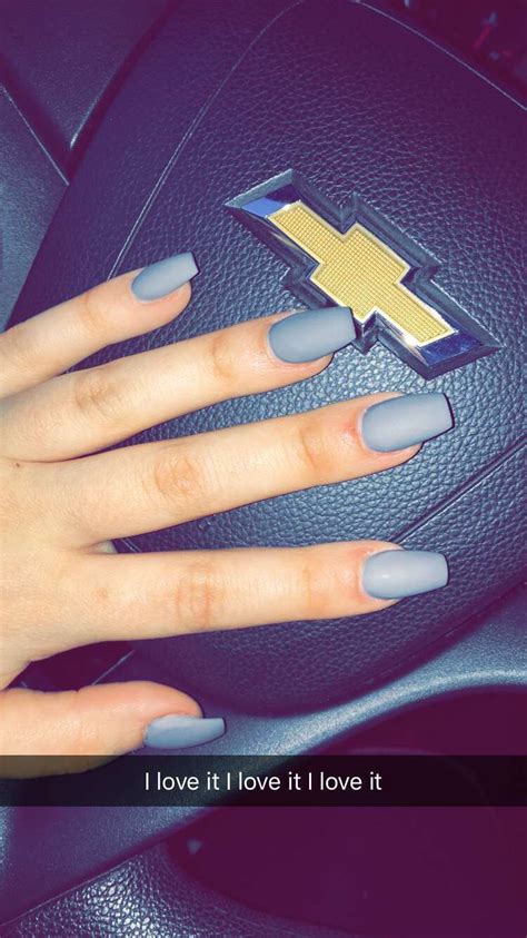 $35.71 + shipping + shipping + shipping. Acrylic nails grey with Matt finish | Künstliche nägel ...