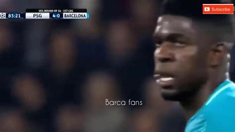 Psg were brilliant in the first leg but barca did not give up and won. Barcelona vs PSG comeback 6-5 highlight UCL - YouTube