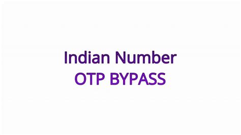I hope you will like #share and subscribe this channel. India Number | OTP Bypass | 2020 - YouTube