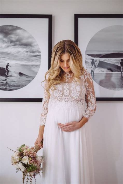 Brautmode kleid fuer standesamt knielang retro tellerrock. 10 Tipps und 70 Ideen für Schwangerschaftsmode ...