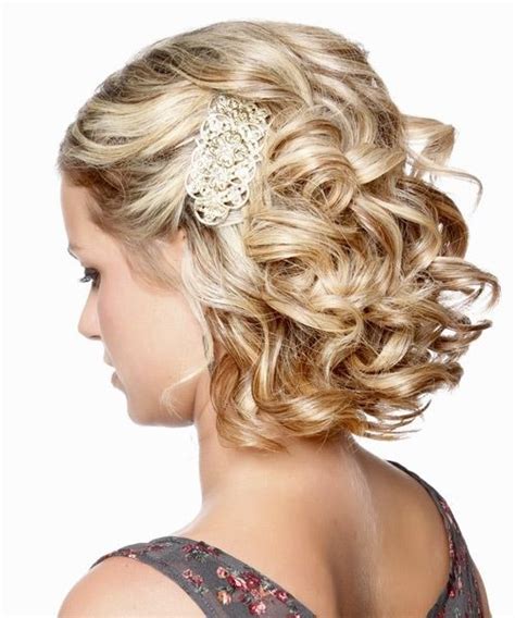 Curly hair, when it is maintained well, is one of the sexiest weapons in a woman's arsenal. 16 Great Bridesmaid Hairstyles for Women - Pretty Designs