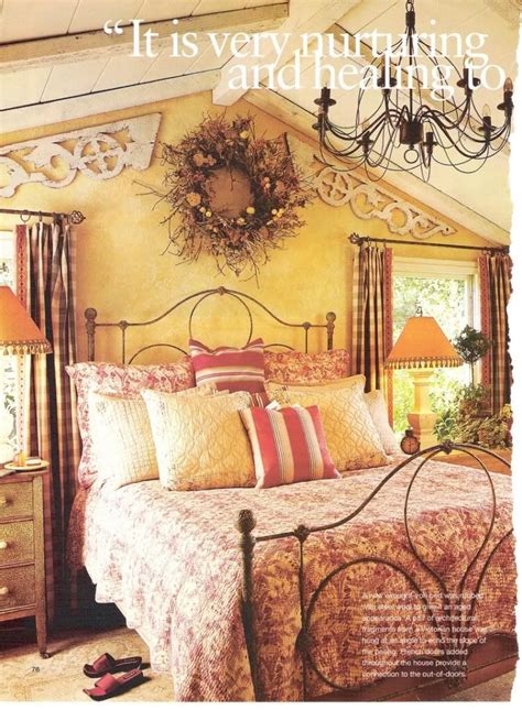 This creates a really cozy look, just top it up with a gorgeous bed canopy and later up those soft, feminine floral prints. Cottage Bedroom | Country bedroom, French country bedrooms ...