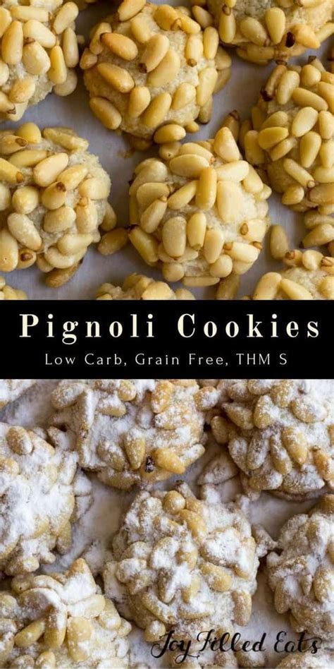 You won't believe how close these low carb peanut butter cookies are to the real thing! Pignoli Cookies - Keto Low Carb, Grain/Gluten/Sugar Free ...