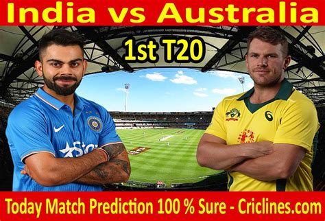 Today's cricket match prediction is our theme, which helps the cricket lovers and fans to be up to date with all the activities in and around the cricketing world. Today Match Prediction-India vs Australia-1st T20-Who Will ...