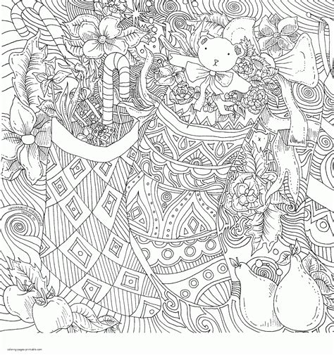 See more ideas about christmas coloring pages, coloring pages, christmas colors. Christmas Socks Coloring Page For Adults