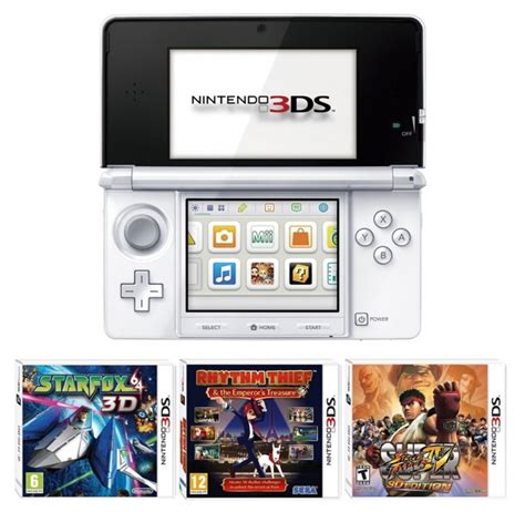 Nintendo ha revelado en ámsterdam todos los detalles sobre el lanzamiento de su esperada consola portátil 3ds, la primera consola 3d sin gafas. Nintendo 3DS con 3 juegazos de regalo por 132€ envío incluido