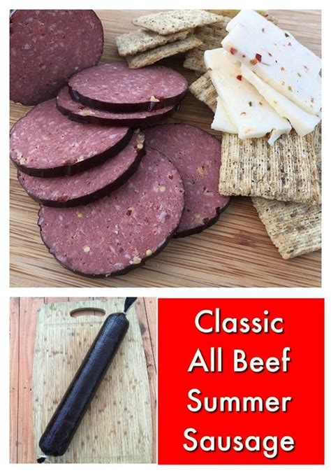 I would stick to garlic salt, pepper, salt to taste, and your favorite blend of herbs to make the most out of your signature summer sausage. Garlic Beef Summer Sausage Recipe - Beef Summer Sausage 12 ...