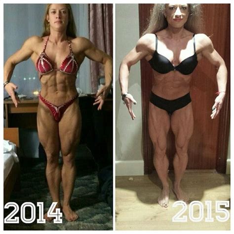 Electrolysis (permanent hair removal), laser hair removal (not permanent). In Only One Year This Female Bodybuilder Has Made A ...