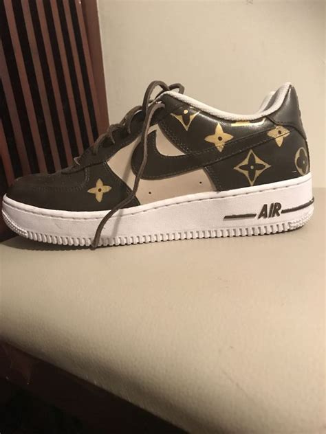 Searching for custom lv air force 1? Custom Louis Vuitton Nike Air Force 1 for Sale in San ...