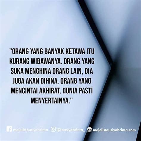 Popular posts from this blog. Tanrif: Kata Kata Sabar Dihina Orang Lain