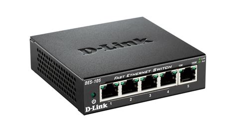 DES-105 5-Port Fast Ethernet Switch | D-Link UK