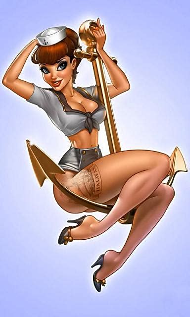 Drawing pinup girls, because it's fun! My pin up girl wallpapers enjoy - BlackBerry Forums at ...