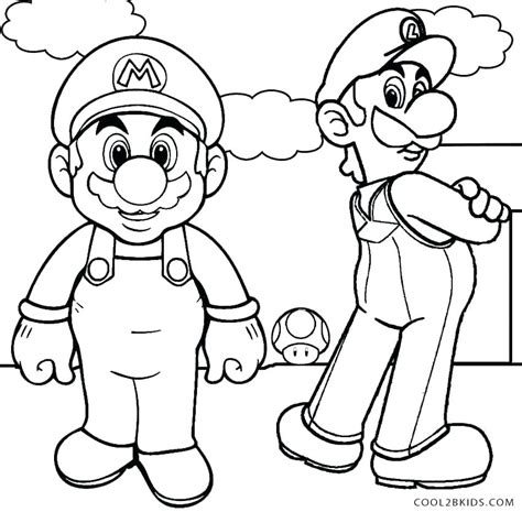 I am not affiliated with nintendo. Mario And Luigi Drawing | Free download on ClipArtMag