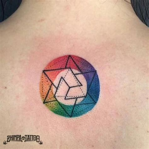 Jun 27, 2021 · floral chest tattoo by melis fusco, an artist at black sage studio in evergreen, colorado. Rainbow icosahedron tattoo /colours geometric circle | Tattoos, Trendy tattoos, Geometric circle