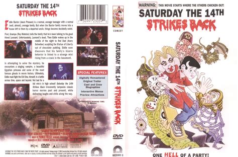 Eddie and his family have just inherited a spooky wreck of a house. Saturday the 14th Strikes Back (1988) USA | Comic book ...