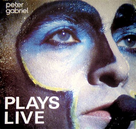 PETER GABRIEL Plays Live 12" LP Vinyl Album Cover Gallery ...