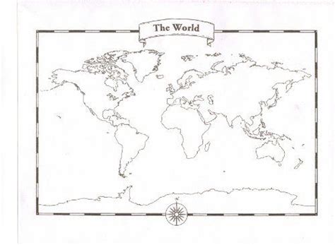 The lena, the easternmost, is in light blue. Amazon.com : Blank World Map Pad : Wall Maps : Office Products | World map printable, Free ...