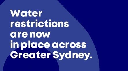 A number of new measures were introduced including harsher fines, tightened restrictions on the nsw deputy premier, john barilaro, is speaking on the abc about this statewide lockdown. Water Restriction Exemptions for Businesses | MTA NSW