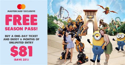 Universal studios singapore is now open every thursdays to sundays. Universal Studios Singapore offering free 6 months ...