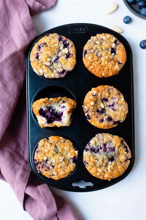 Blaubeermuffins buttermilch gehen rezept, zutaten, anleitung auf wie kocht man. Zitronen-Blaubeer-Buttermilch-Muffins mit Mandeln ...