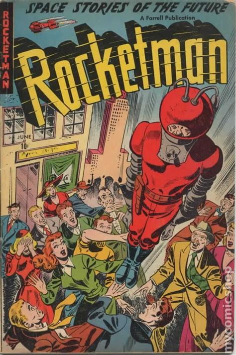 Rocketman stars taron egerton, bryce dallas howard, and richard madden reveal the most surprising thing they discovered about elton john while filming the musical biopic. Rocketman (1952 Farrell) comic books