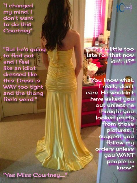 Men are attracted to pleasant, positive, and overall cheerful women. Forced Feminization Prom Cap | Courtney's Clean Caps
