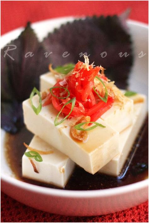 Skily and smooth hiyayakko or japanese chilled tofu is a perfect appetizer or side dish that you can whip up instantly! cold tofu ponzu (With images) | Starters recipes, Tofu ...