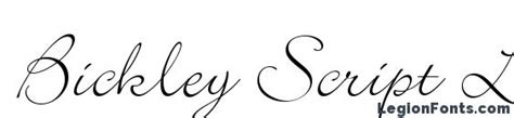 Version 1.000 2005 initial release. Bickley Script LET Plain.1.0 Font Download Free / LegionFonts