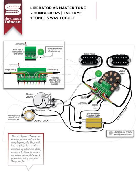 Seymour duncan liberator solderless pickup system. Seymour Duncan Liberator Wiring Diagram | Hack Your Life Skill