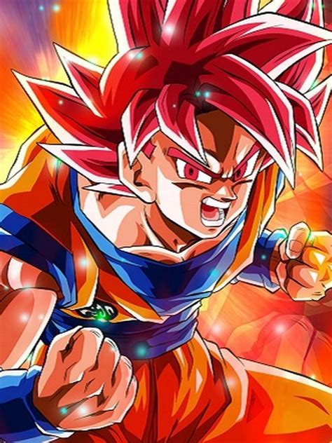 Genkidama super saiyajin fotos de dragones dbz dibujos pantalla de goku personajes de goku imágenes de dragón arte de cómics pintura. Goku SSG Wallpaper HD Offline for Android - APK Download