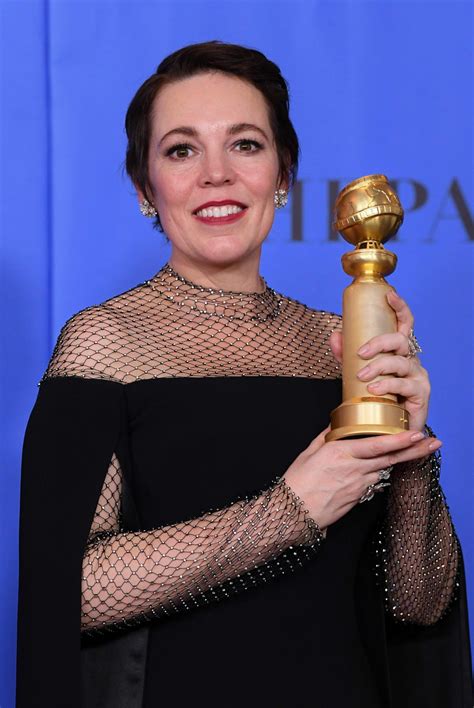 In 2017 she won the role of queen elizabeth ii in seasons three and four of the netflix series 'the crown.' OLIVIA COLMAN at 2019 Golden Globe Awards in Beverly Hills ...