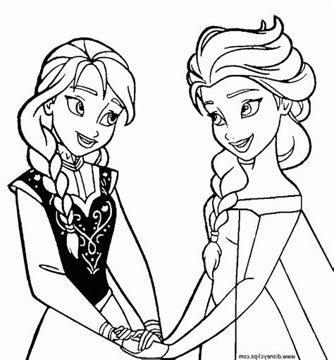 Frozen sister different style shopping. Elsa And Anna Coloring Pages | Elsa, Gambar, Warna