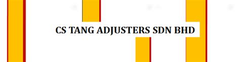 Infopro sdn bhd financial services, malaysia. Loss Adjusters/Trainee Job - C.S. Tang Adjusters Sdn Bhd ...