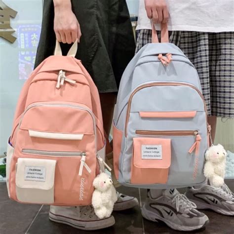 Mingke tas laptop 13 inch 14 inch 15 inch ransel laptop wanita waterproof fashion korea usb port impor. BACKPACK KOREA MULTIFUNGSI LEISURE TAS SEKOLAH WANITA ...