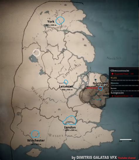 Flytings are a type of collectible in assassin's creed valhalla (acv). AC Valhalla Map with City Names and Dimensions ...