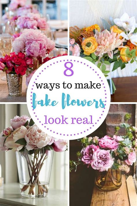 9)let this sit for an hour and a half (90 minutes) so it can solidify and feel normal again. Its easy to make fake flowers look real! Save money and ...