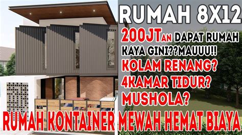 Biasanya kolam renang menjadi salah satu fasilitas yang identik dengan rumah megah dan besar. Desain rumah 8x12 dengan 4kamar dan kolam renang?rumah ...