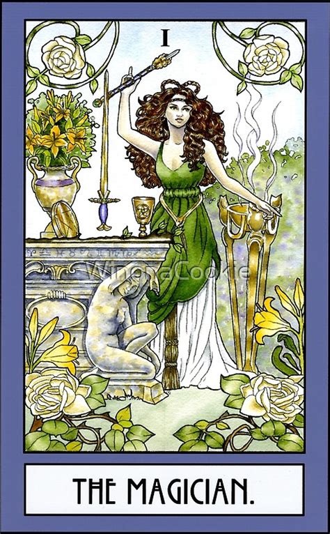 Love, health, money & more. "The Magician - Card" by WinonaCookie | Redbubble